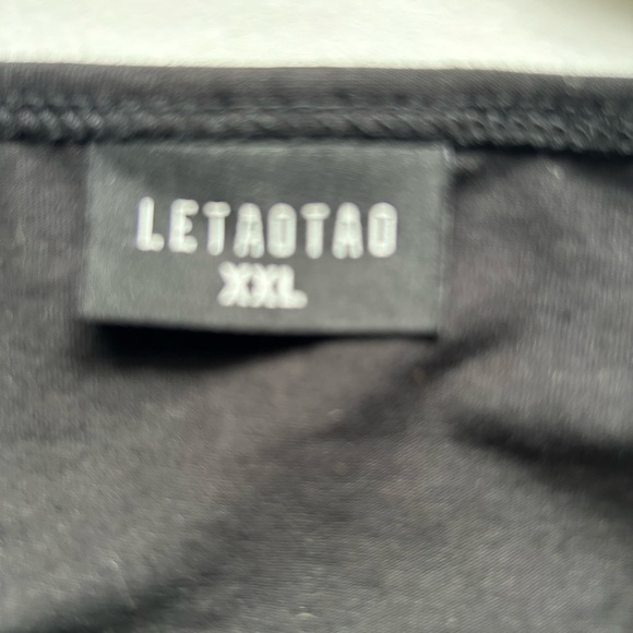 Letadtao black stretchy tunic - Picture 6 of 7